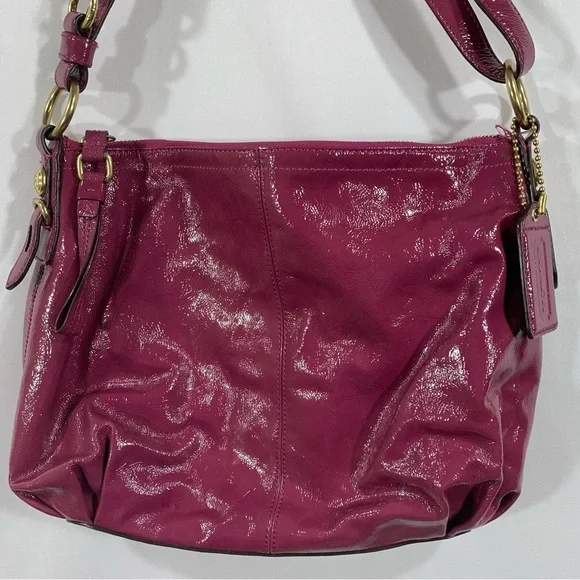 Coach Patent Leather Shoulder Bag - Picture 2 of 13